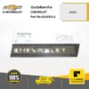 CHEVROLET #92458312 ตัวหนังสือฝาท้าย CHEVROLET AVEO  ของแท้ เบิกศูนย์