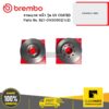 จานเบรก หน้า รุ่น UV COATED CHEVROLET AVEO BREMBO #SET-09309021(2)