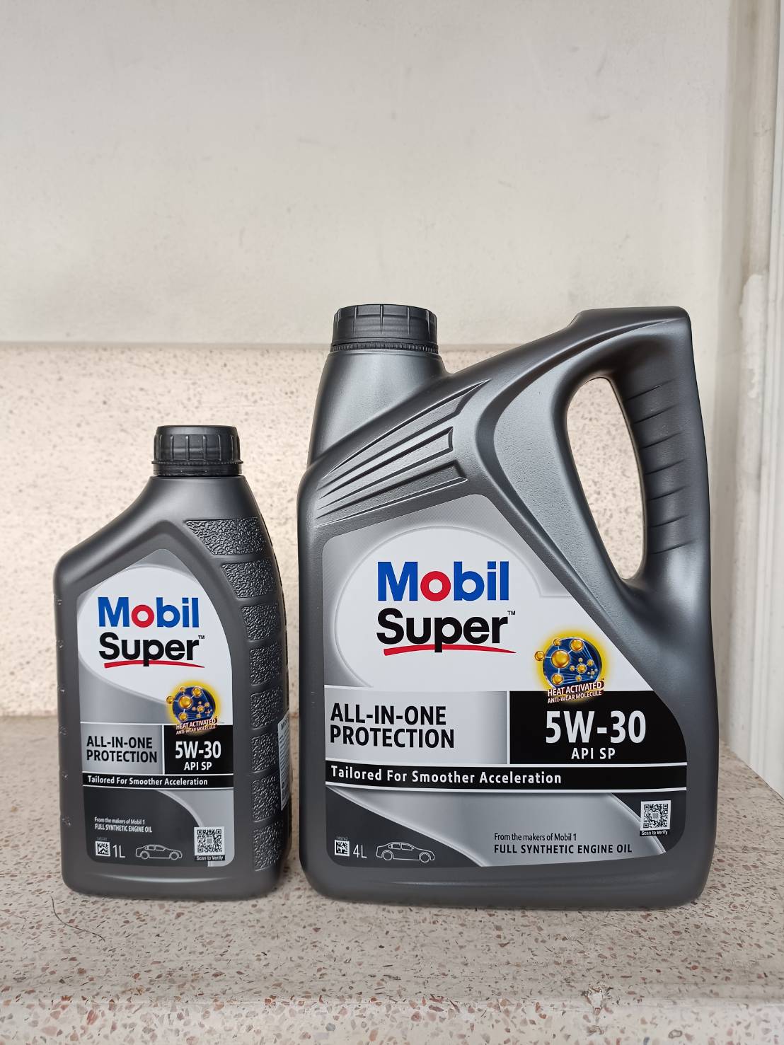 MOBIL SUPER AIO PROTECTION 5W-30 4x4+1L